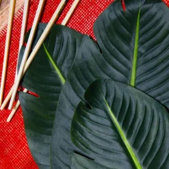 Hoja De Banana Artificial, 75 Cm De Largo