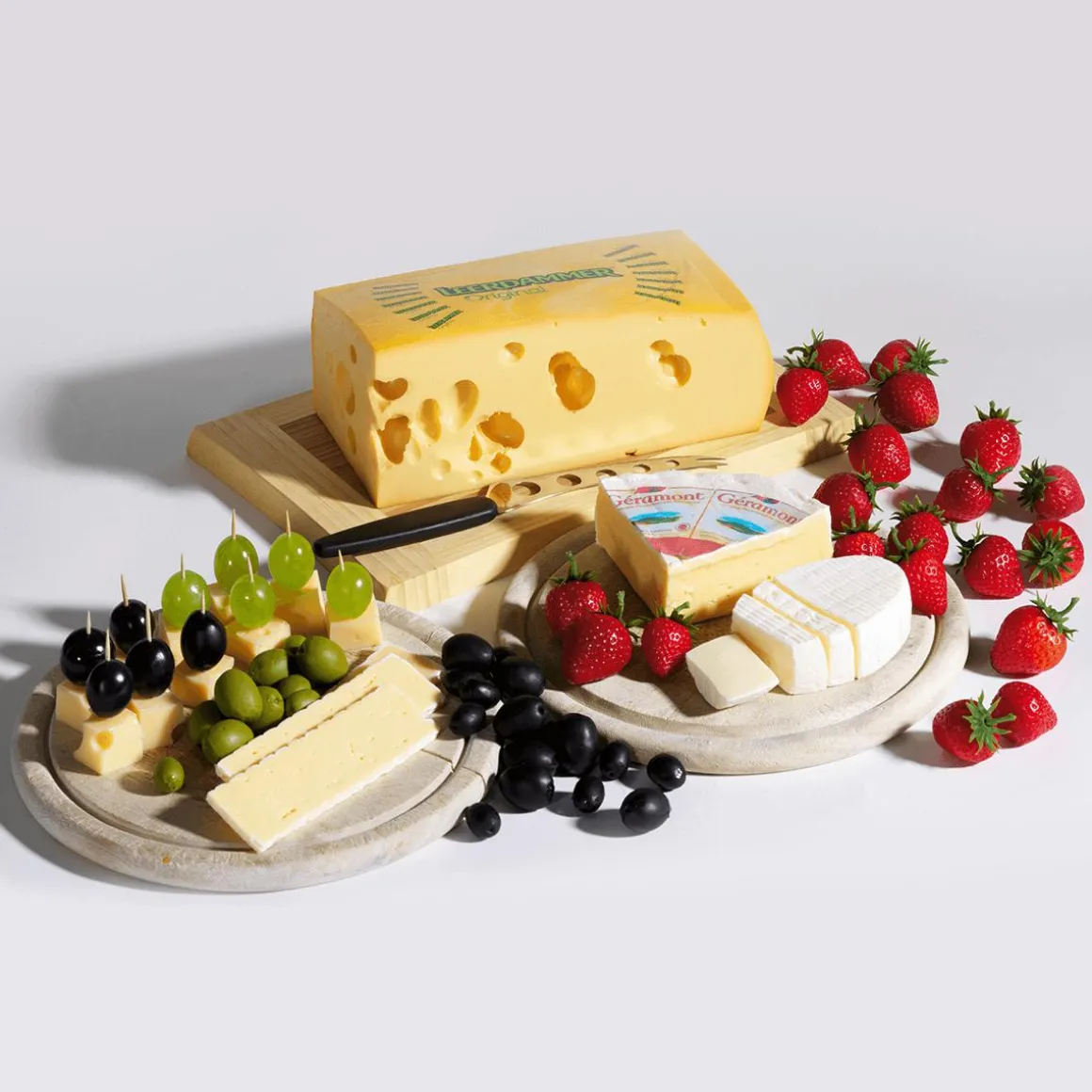 Imitación De Loncha De Queso Leerdammer 24 Cm
