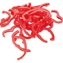 Imitación De Tiras De Pimiento Rojo, 100 G