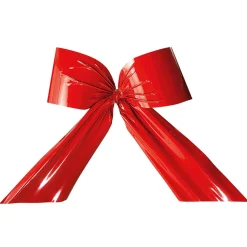 Lazo Decorativo Para Exterior, Rojo 100 Cm, B1