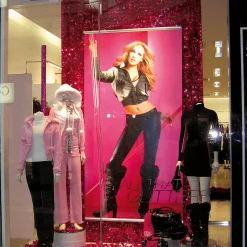 Lámina Metálica Troquelada De 90 Cm De Ancho, Rosa