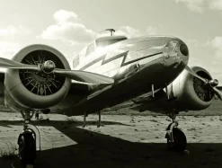 Lona XXL "Avión" De Lona De Camión Ignífuga 250 X 330 Cm