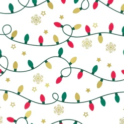Luces De Hadas De Papel De Regalo