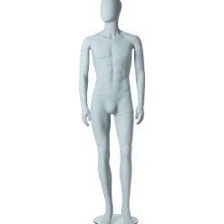 Maniquí Hombre Sólido Gris 29 Cm Ancho