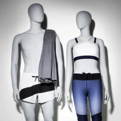 Maniquí Hombre Sólido Gris 29 Cm Ancho