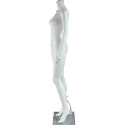 Maniquí Mujer Sin Cabeza De Pie Blanco