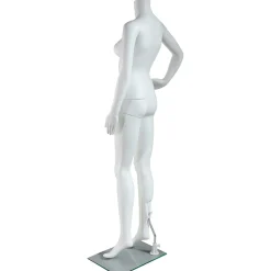 Maniquí Mujer Sin Cabeza De Pie Blanco