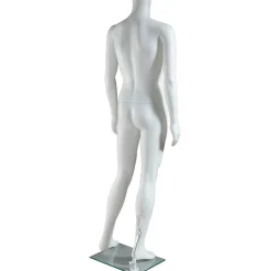 Maniqui Hombre Sin Cabeza De Pie Blanco