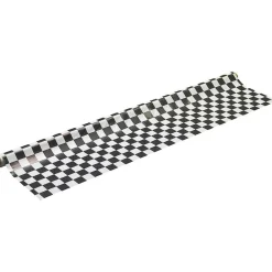 Mantel De Hule Lavable "Tablero De Ajedrez", Venta Por Metros, 135 Cm De Ancho