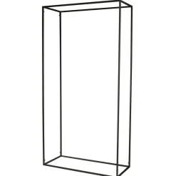 Marco Metálico Decorativo, Negro 200 Cm De Altura