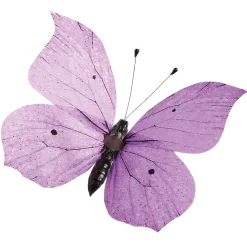 Mariposa Decorativa Púrpura, 30 Cm