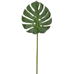 Monstera Hoja Artificial Ignífuga B1, 75 Cm