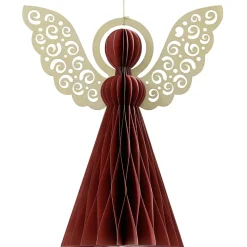 Ángel Deluxe De Papel De Nido De Abeja 20 Cm