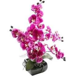 Orquídea Artificial En Maceta Rosa, 40 Cm