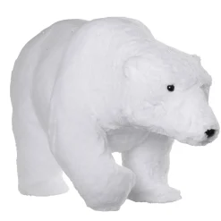 Oso Polar De Peluche Decorativo Altura 44 Cm
