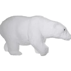 Oso Polar De Peluche Decorativo Altura 44 Cm