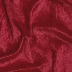 Pana Aterciopelada, Anchura: 150 Cm, Color Rojo