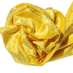 Pana Aterciopelada, Anchura: 150 Cm, Color Amarillo