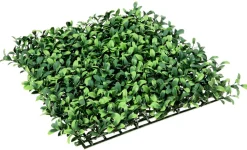 Panel De Arbusto Deluxe Artificial, 25 X 25 Cm