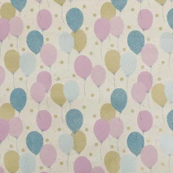 Papel De Hierba Reciclado Con Globos De Colores, 50 Cm, 50 M