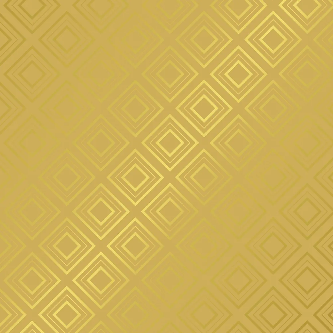 Papel De Regalo Dorado Sostenible Con Motivos Geométricos Brillantes - Bobina De Papel De Regalo De 50 M
