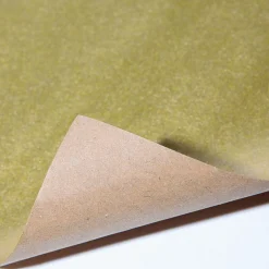 Papel Kraft Liso Dorado Reciclado - Bobina De Papel De Regalo De 50 M