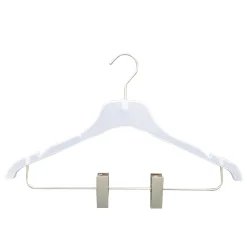 Percha 42 Cm Esmerilada Con Muescas Y Barra De Sujeción 50 Uds.