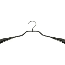 Percha Antideslizante, Extra Ancho 40 Cm, Negro, 1 Caja A´50 Piezas