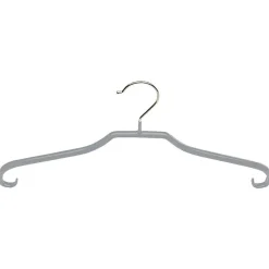 Percha Antideslizante Topform/pinzas Para Faldas, Plata