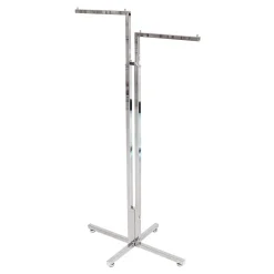 Perchero De 2 Brazos Cromado 180 Cm