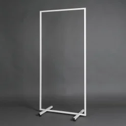 Perchero Metálico NOVUS, Blanco, 145 Cm