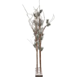 Pino Con Ramas De Luz LED, LED Cálido, 130 Cm