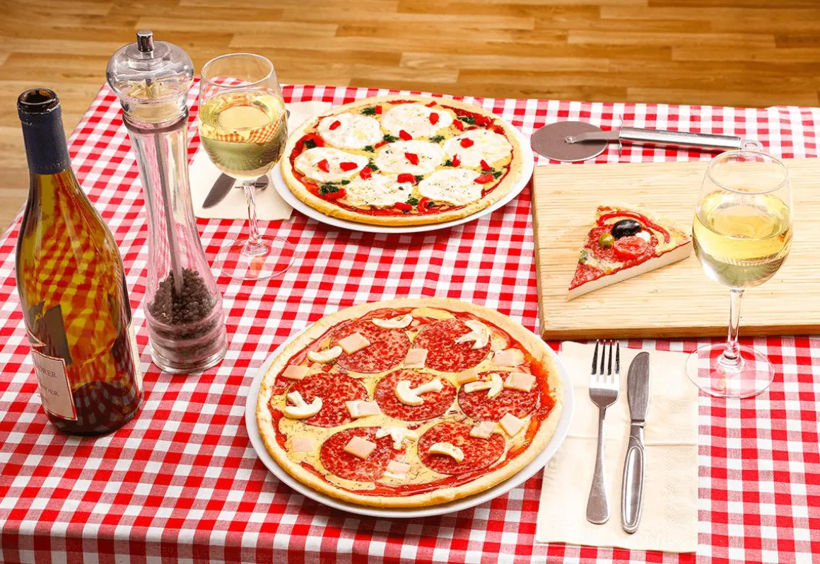 Pizza Mozzarella Con Pesto Food Fake 25 Cm Ø