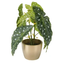 Planta Artificial Deco Begonia Trucha 30 Cm