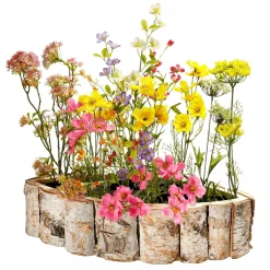 Rama De Arte Bouvardia 85 Cm Amarillo