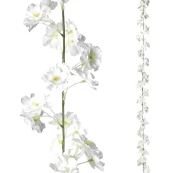 Rama De Flores De Cerezo Decorativas Blanca, 180 Cm