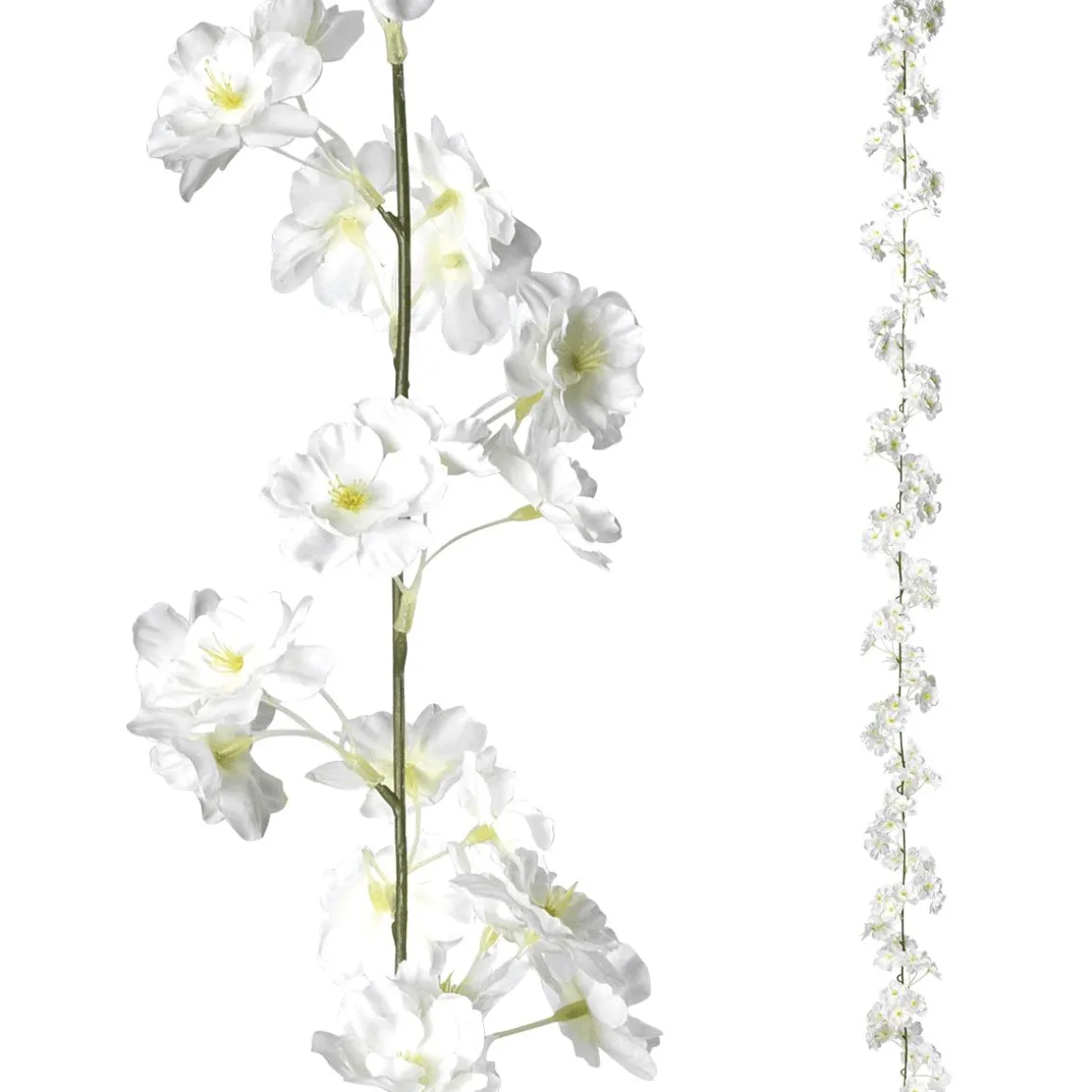 Rama De Flores De Cerezo Decorativas Blanca, 180 Cm