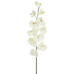 Rama De Orquídea Deco Blanca 110 Cm