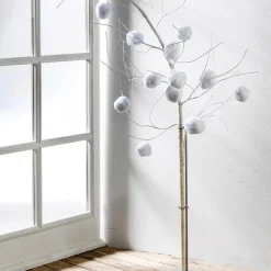 Ramita Decorativa Blanca Longitud 145 Cm