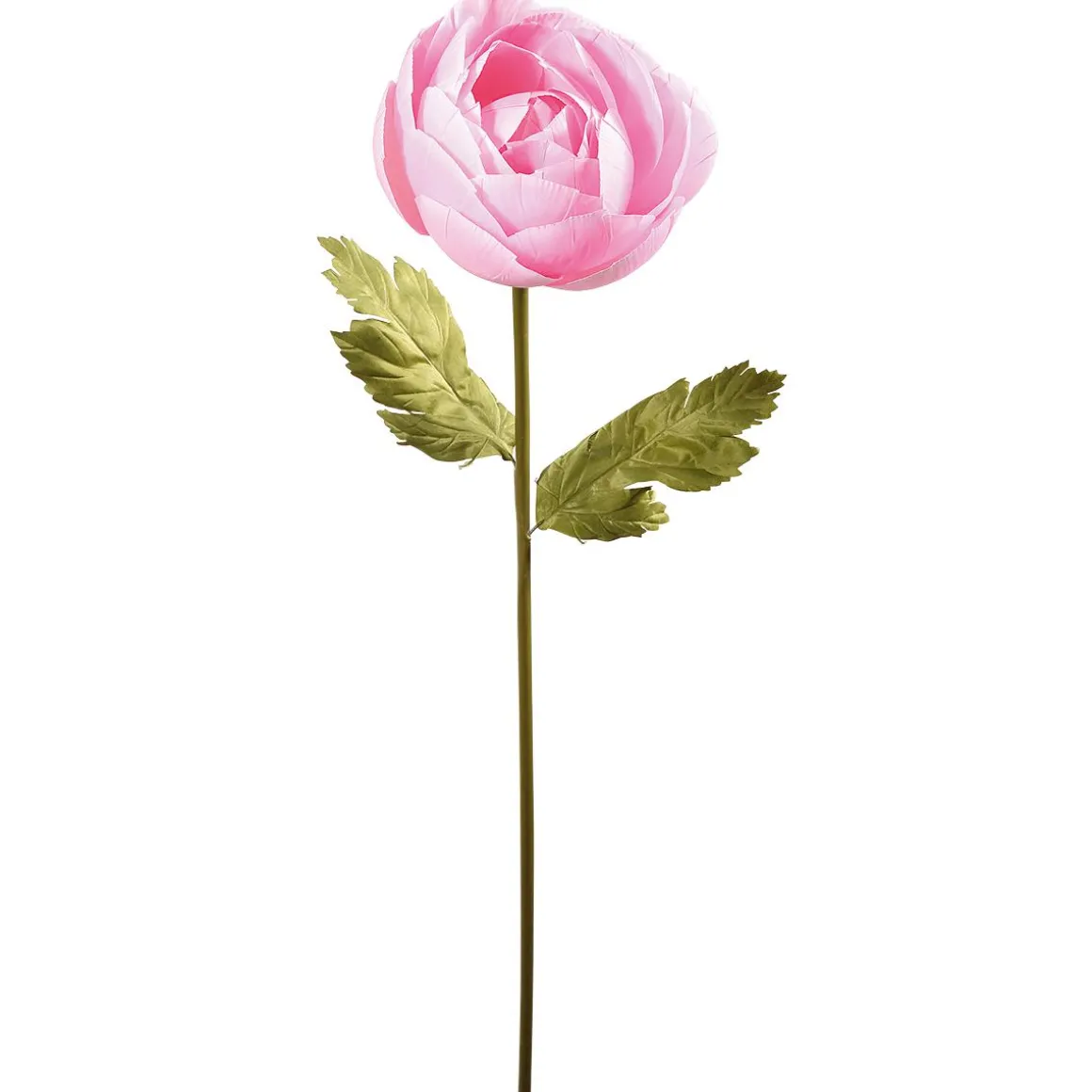Ranúnculo Artificial Rosa, 105 Cm