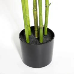 Árbol De Bambú Artificial En Maceta
