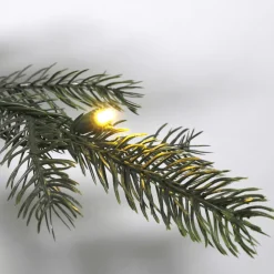 Árbol De Navidad Artificial Nordmann Abeto Con LED 150 Cm