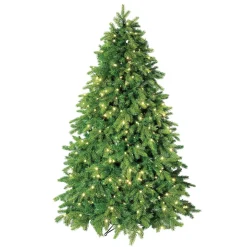 Árbol De Navidad Artificial Nordmann Abeto Con LED 150 Cm