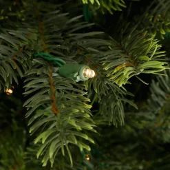 Árbol De Navidad Artificial Nordmann Abeto Con LED 240 Cm