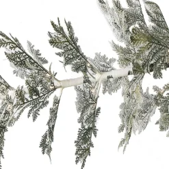 Árbol De Navidad Artificial Colgante Cedro Con Agujas Escarchadas 400 Cm