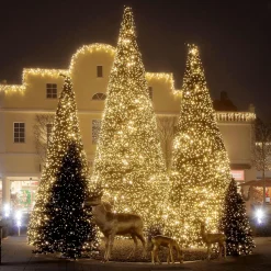 Árbol Gigante Con LED Cálido, Exterior, 720 Cm