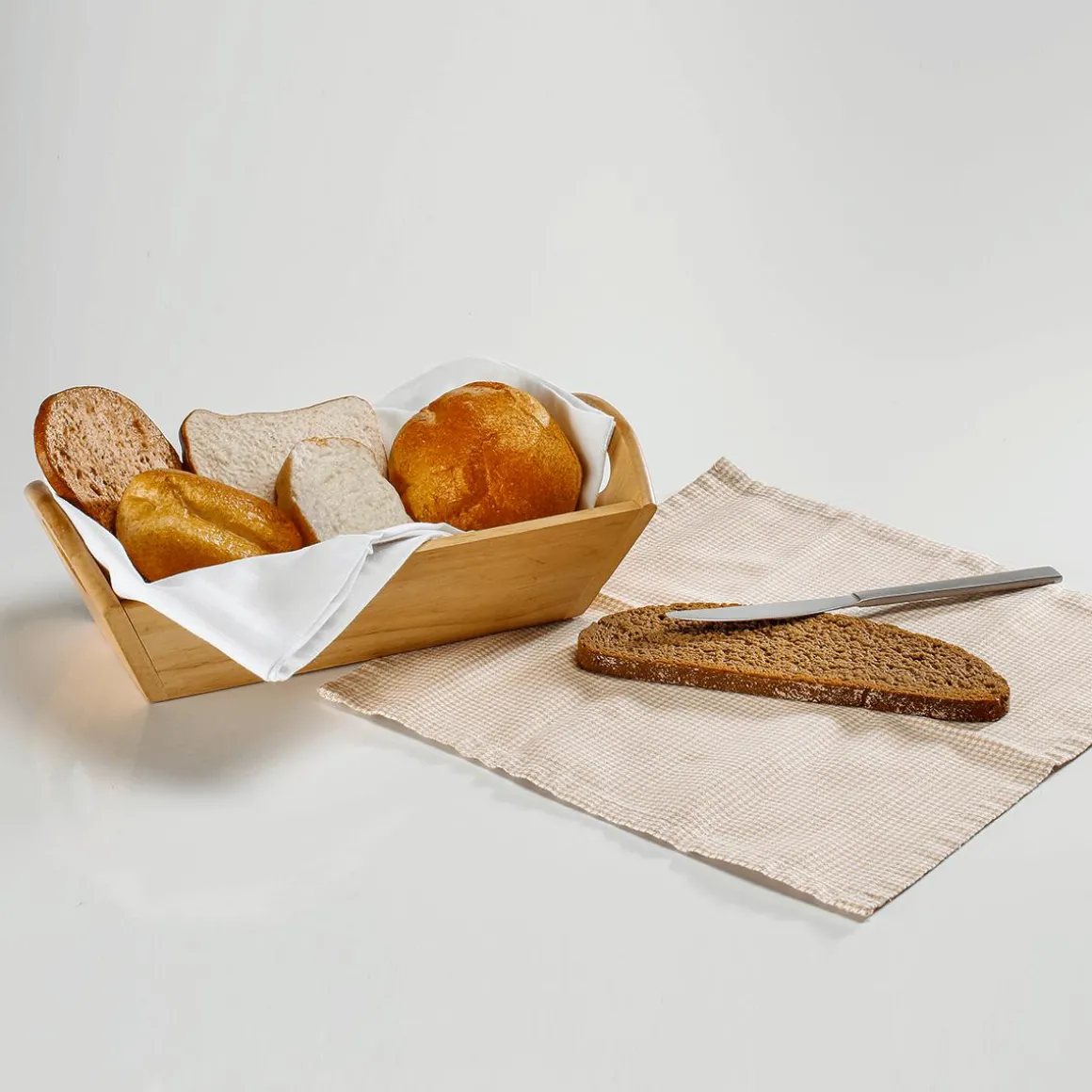 Rebanada De Pan Integral - Maniquí De Comida 21,5 Cm