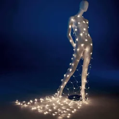 Red De Luz LED Profesional IP20, 250 Cm Sin Cable De Alimentación, Transparente