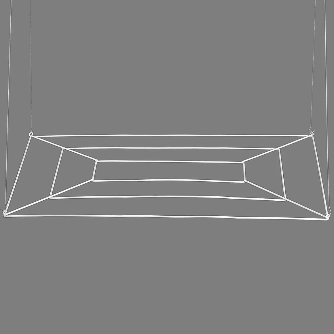 Rejilla Para Techo Rectangular Blanca 120 X 80 Cm