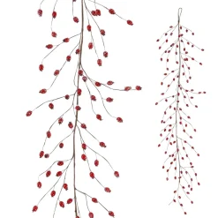 Rosa Mosqueta Artificial 150 Cm Rojo